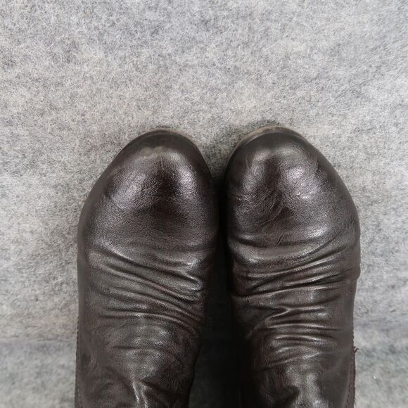 Spring Step Shoes Womens 39 Patrizia Bootie Block Heel Slouchy Leather Fashion - Picture 11 of 16